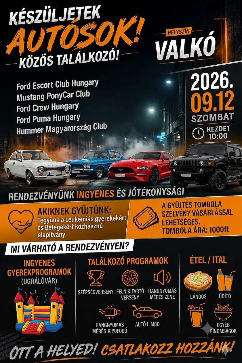 Ford&Hummer Amerikai autós találkozó